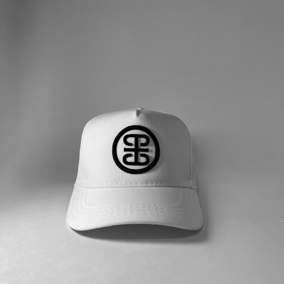 Gorra Blanca Luca Peregrino — Logo